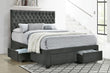 Soledad Upholstered Storage Panel Bed