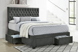 Soledad Upholstered Storage Panel Bed