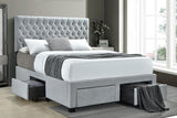 Soledad Upholstered Storage Panel Bed