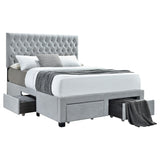 Soledad Upholstered Storage Panel Bed