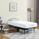 Mabel Metal Mattress Support Platform Bed