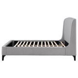 Mosby Upholstered Wingback Bed