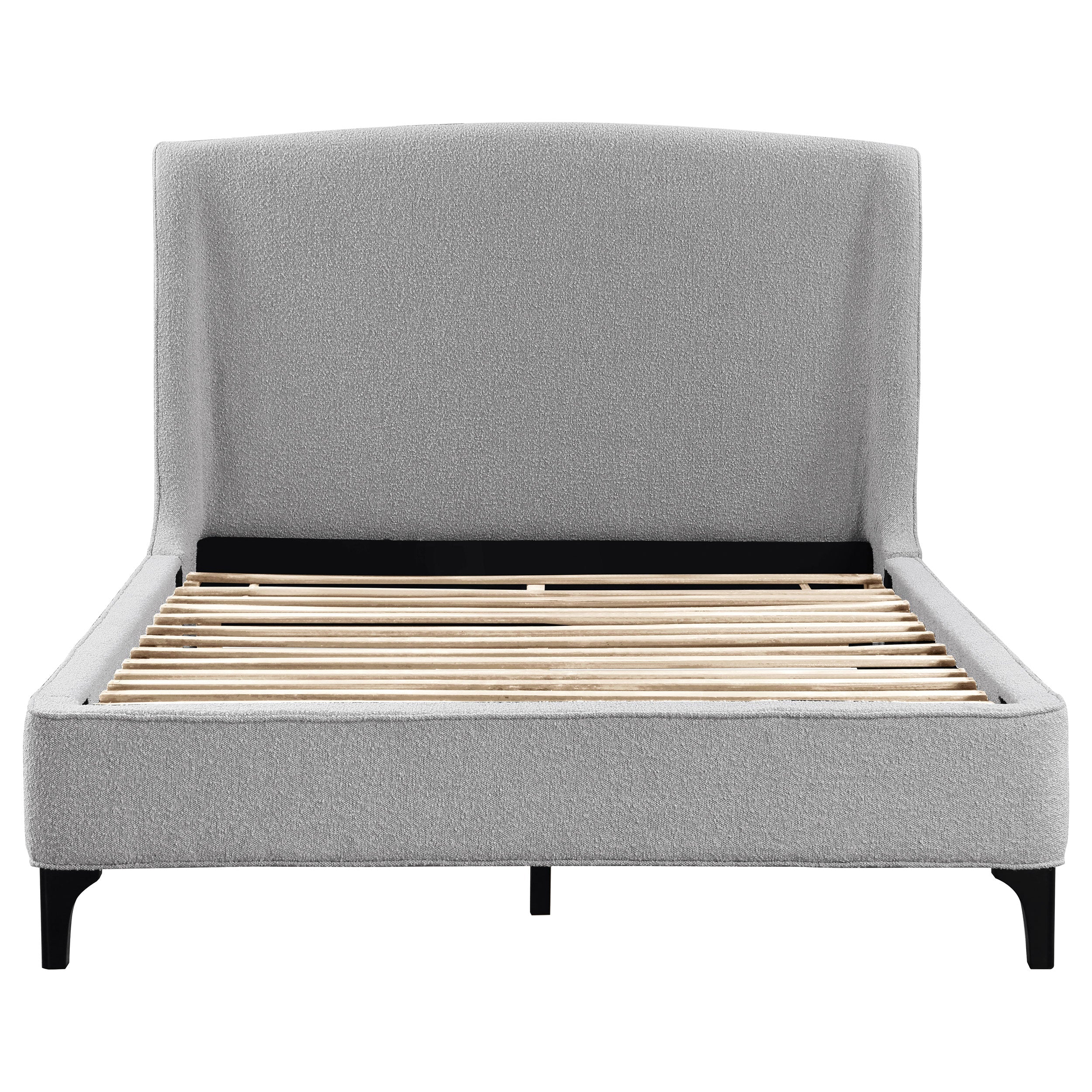 Mosby Upholstered Wingback Bed