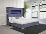 Tisdall Upholstered Flame Visualizer Bed