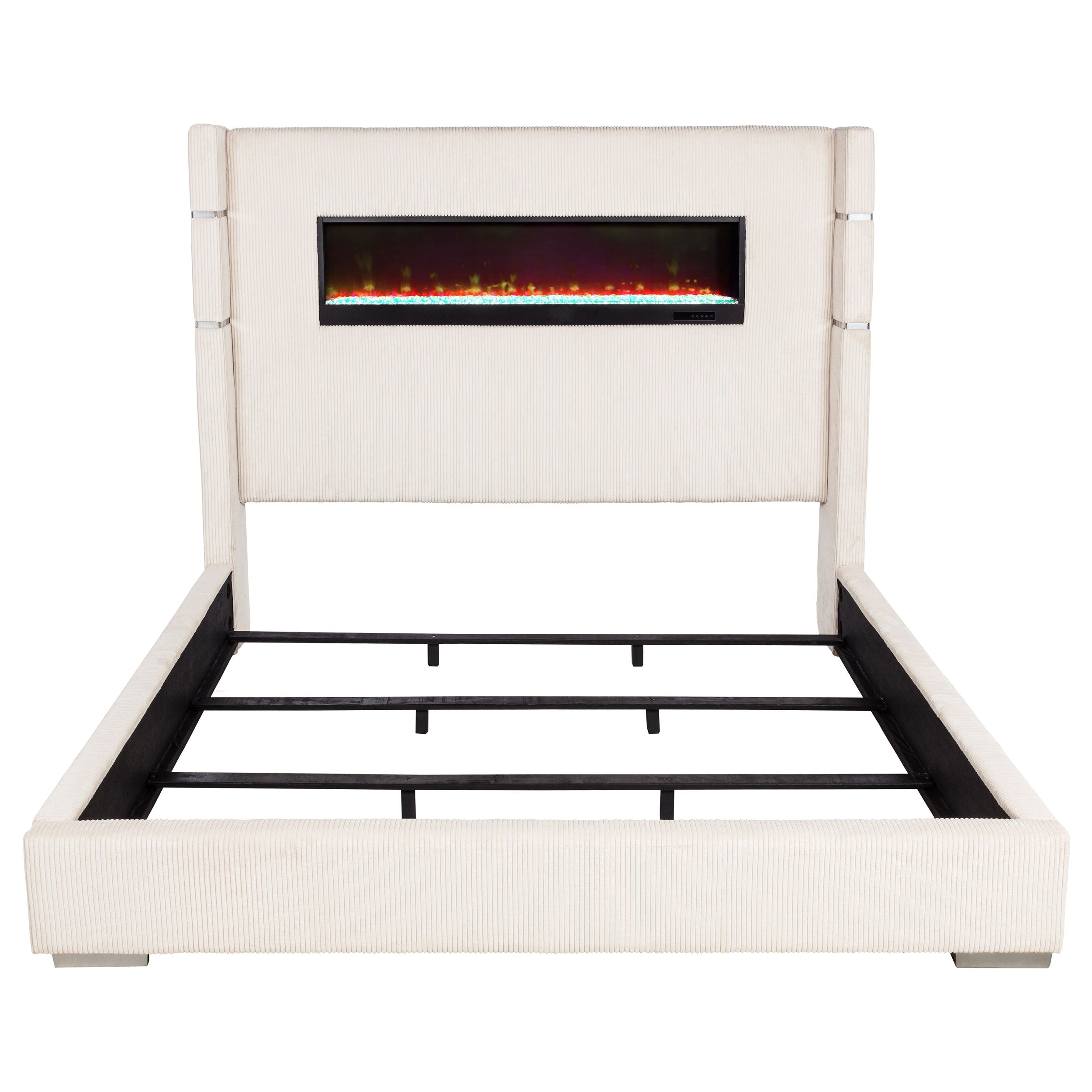 Tisdall Upholstered Flame Visualizer Bed