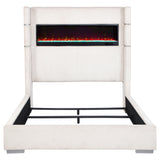 Tisdall Upholstered Flame Visualizer Bed