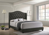 Sonoma Upholstered Wingback Bed