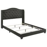 Sonoma Upholstered Wingback Bed