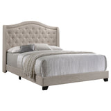 Sonoma Upholstered Wingback Bed