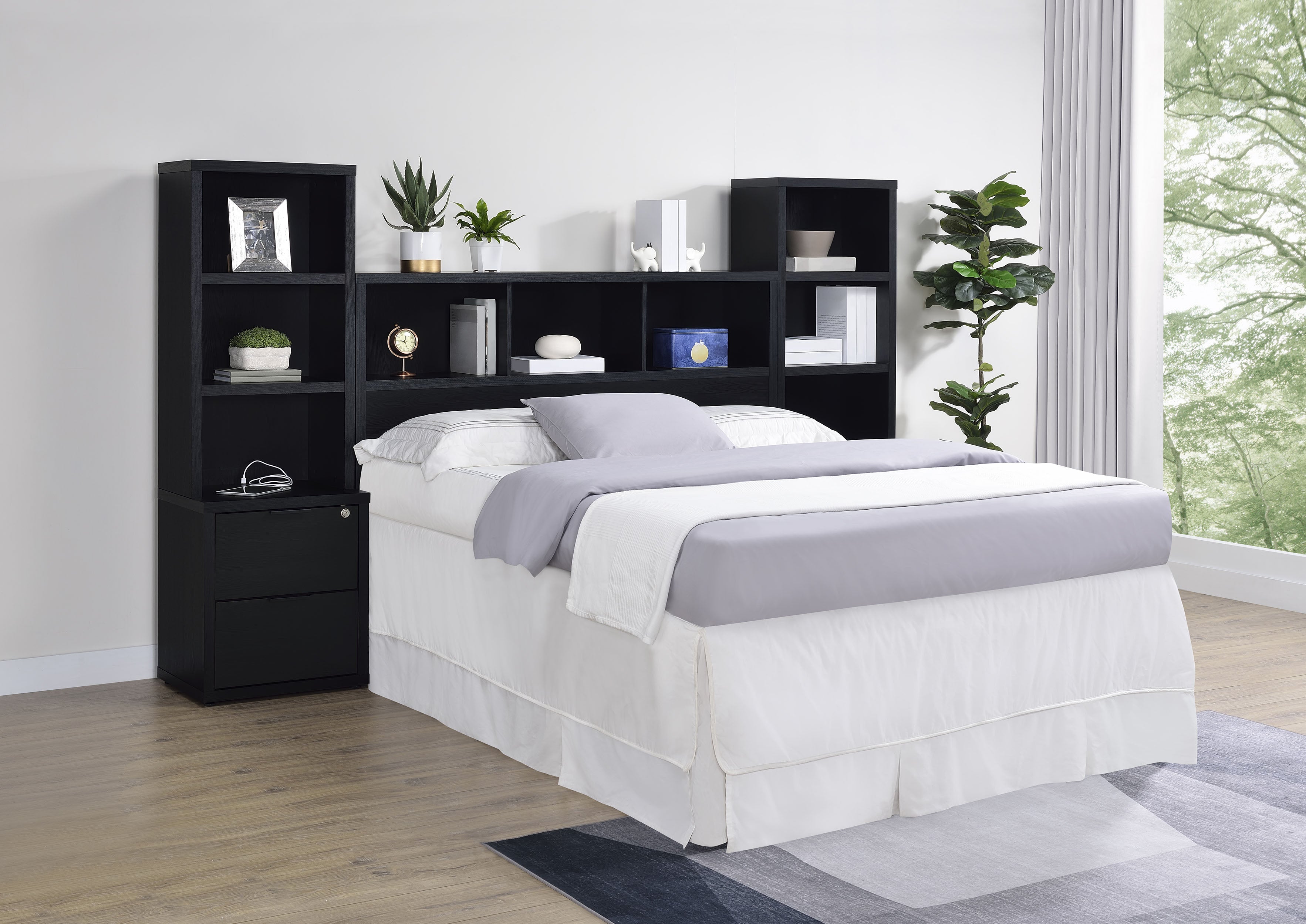 Westpark Bedroom Set Bookcase Headboard