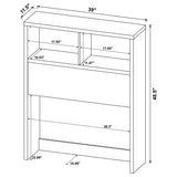 Westpark 49-inch Bookcase Headboard