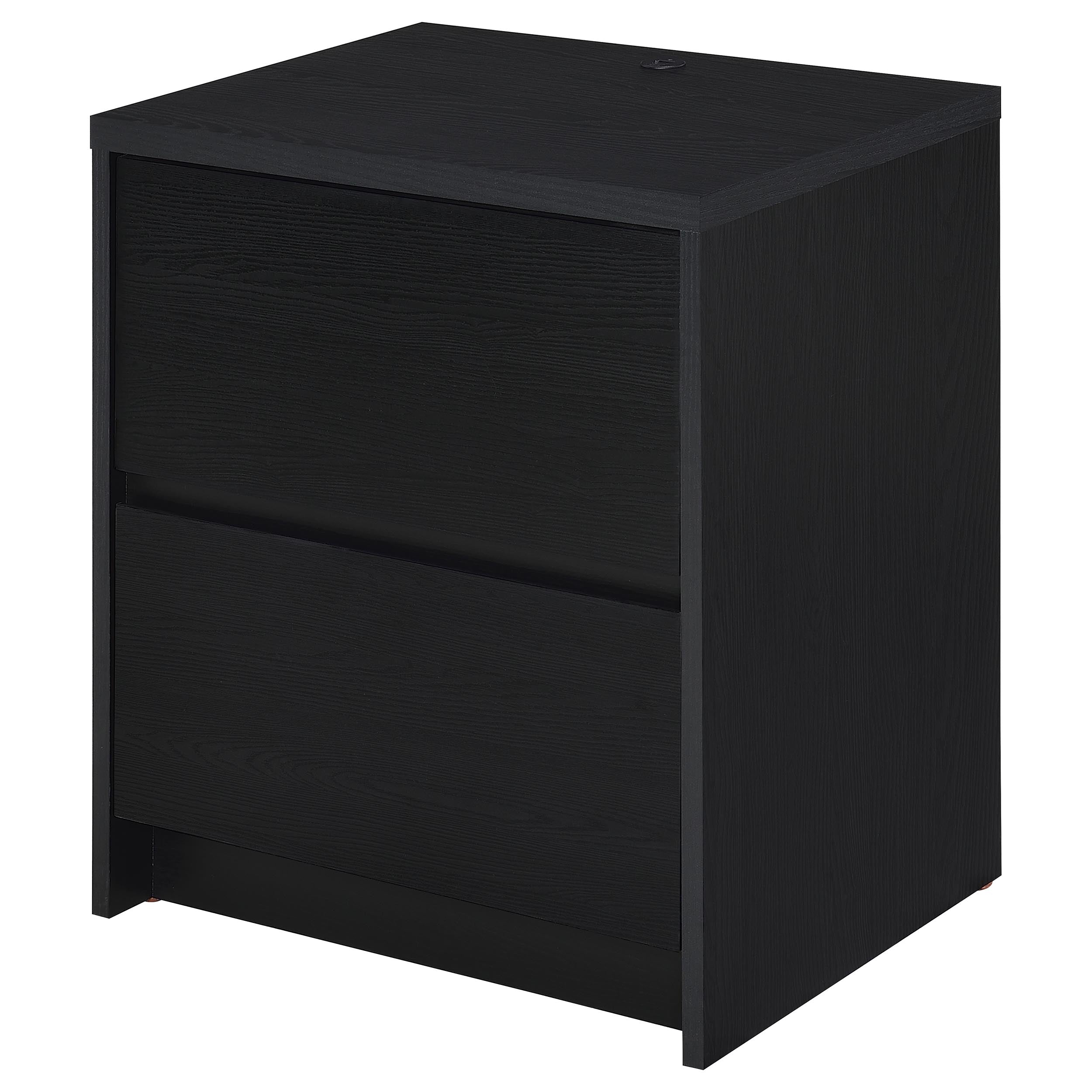Westpark 2-drawer Nightstand LED s and USB