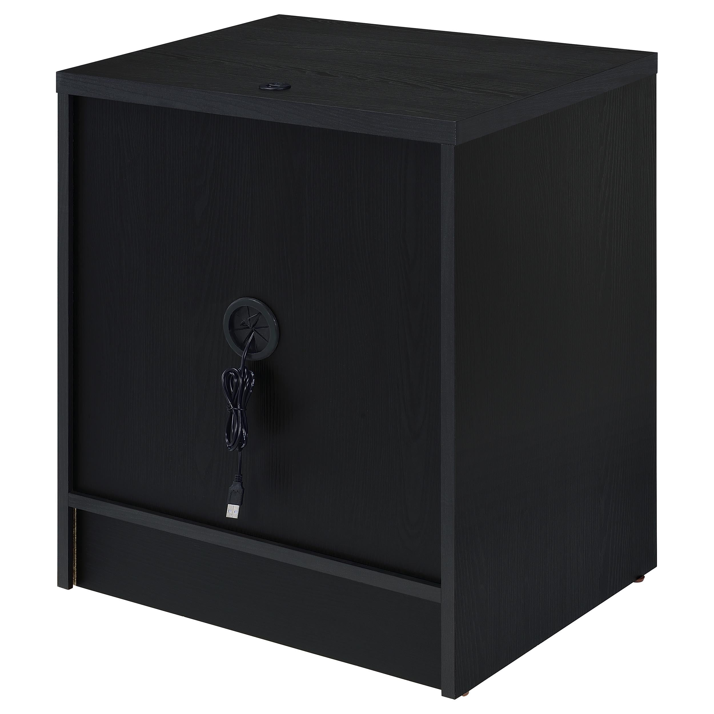 Westpark 2-drawer Nightstand LED s and USB