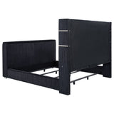 Tisdall Flame Visualizer Wingback TV Bed