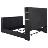 Tisdall Flame Visualizer Wingback TV Bed