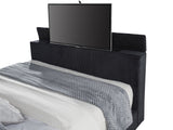 Tisdall Flame Visualizer Wingback TV Bed