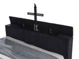 Tisdall Flame Visualizer Wingback TV Bed