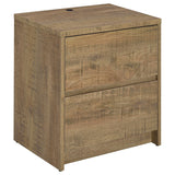 Westpark 2-drawer Nightstand LED s and USB