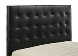 Medley Genuine Leather Panel Platform Bed