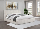 Nollet 48-inch Upholstered Panel Platform Bed
