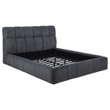 Nollet 48-inch Upholstered Panel Platform Bed