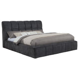 Nollet 48-inch Upholstered Panel Platform Bed