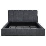 Nollet 48-inch Upholstered Panel Platform Bed