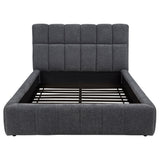 Nollet 48-inch Upholstered Panel Platform Bed
