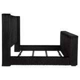 Centergrove Upholstered Wingback TV Bed