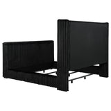 Centergrove Upholstered Wingback TV Bed