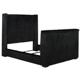 Centergrove Upholstered Wingback TV Bed