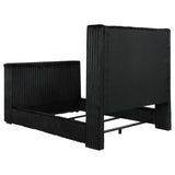 Centergrove Upholstered Wingback TV Bed