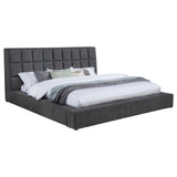 Dreux Upholstered Panel Platform Bed