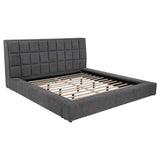 Dreux Upholstered Panel Platform Bed