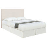 Pirro Upholstered or Full Panel Headboard Sand