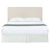 Pirro Upholstered or Full Panel Headboard Sand