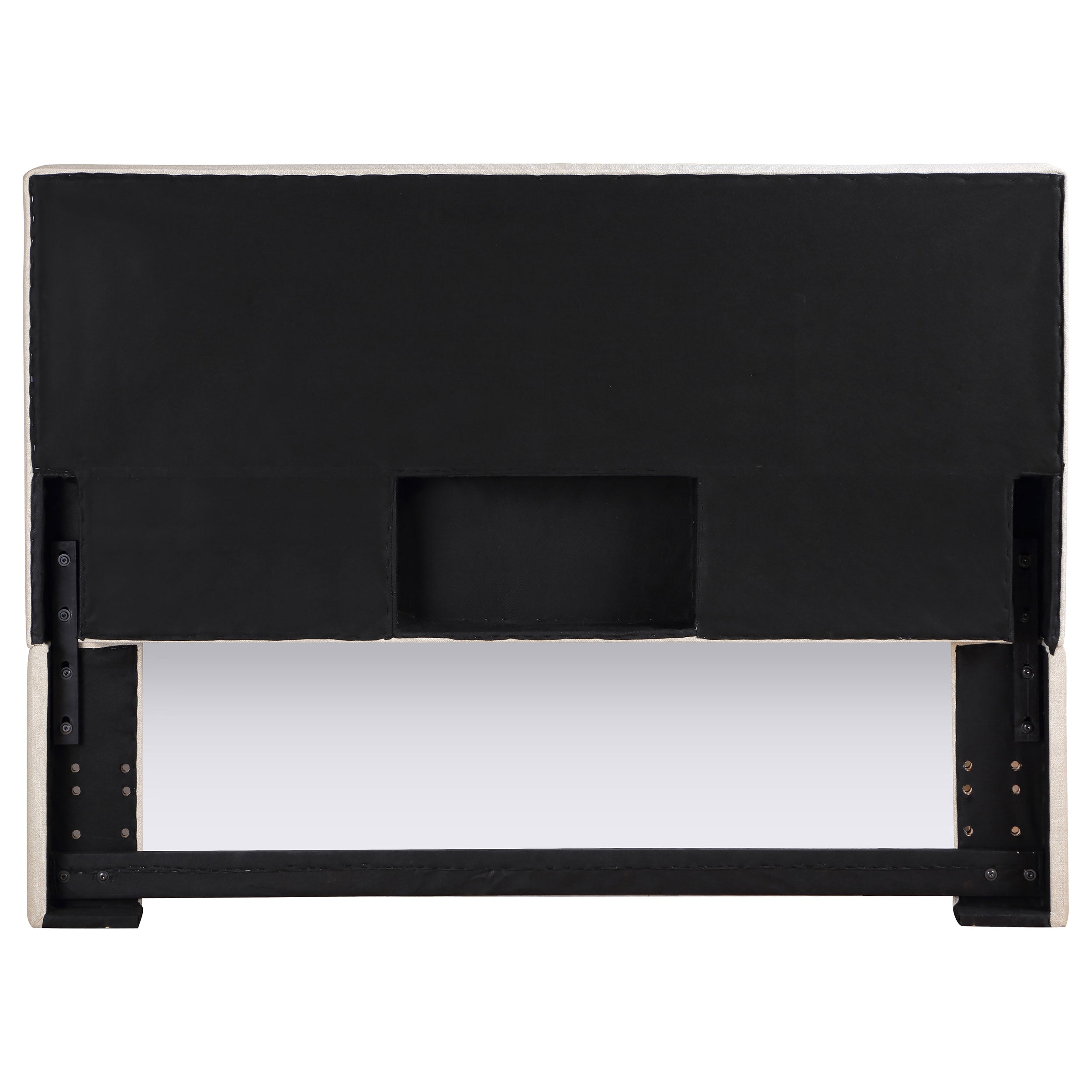 Pirro Upholstered or Full Panel Headboard Sand