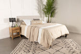 Pirro Upholstered or Full Panel Headboard Sand