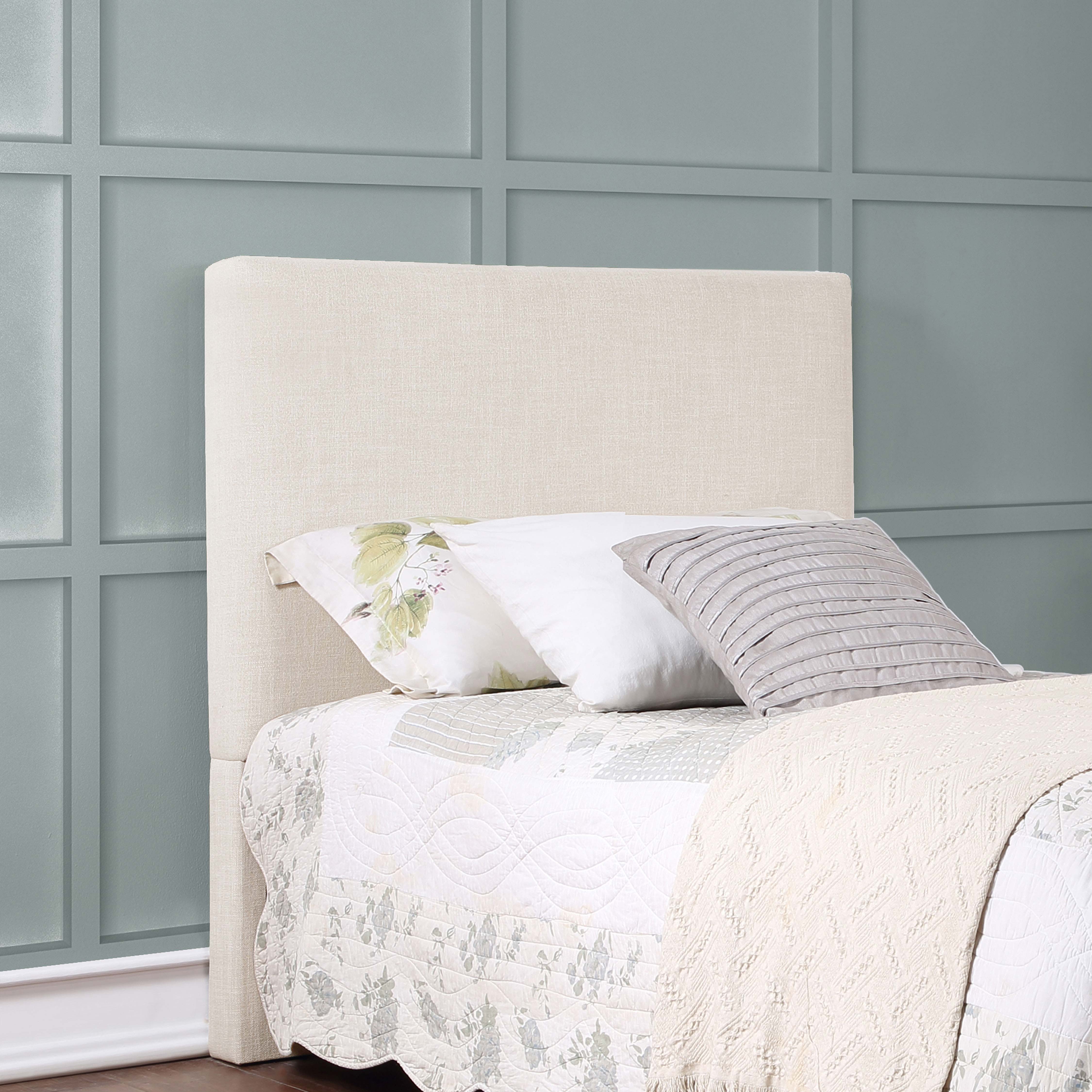 Pirro Upholstered or Full Panel Headboard Sand