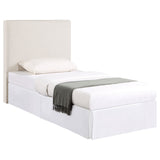 Pirro Upholstered or Full Panel Headboard Sand