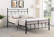 Novak 48-inch Metal Open Frame Bed Matte