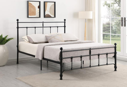 Novak 48-inch Metal Open Frame Bed Matte