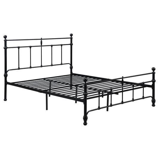 Novak 48-inch Metal Open Frame Bed Matte