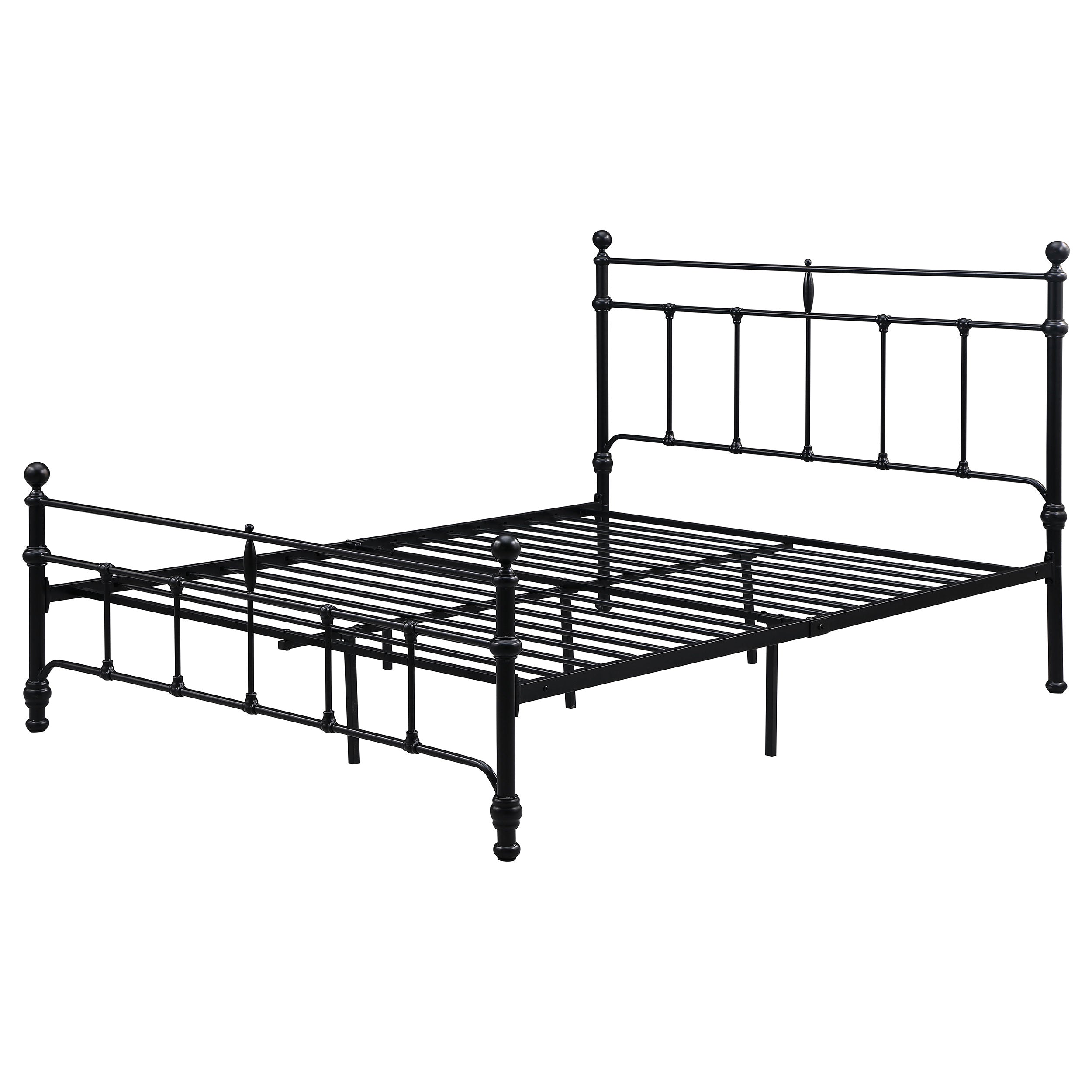 Novak 48-inch Metal Open Frame Bed Matte
