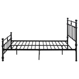 Novak 48-inch Metal Open Frame Bed Matte