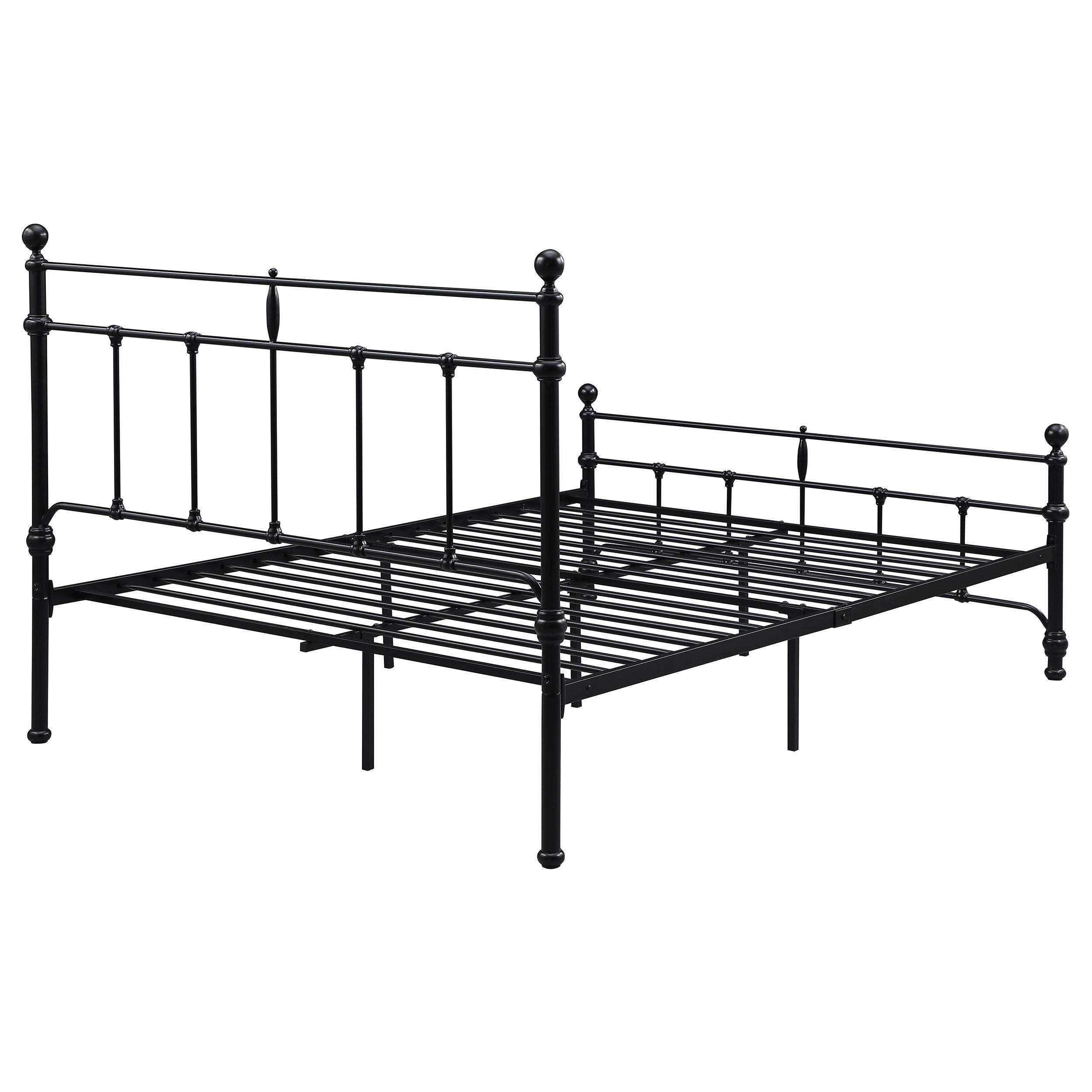 Novak 48-inch Metal Open Frame Bed Matte