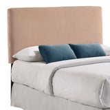 Gigi Upholstered Panel Headboard Blush