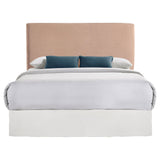 Gigi Upholstered Panel Headboard Blush