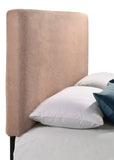 Gigi Upholstered Panel Headboard Blush