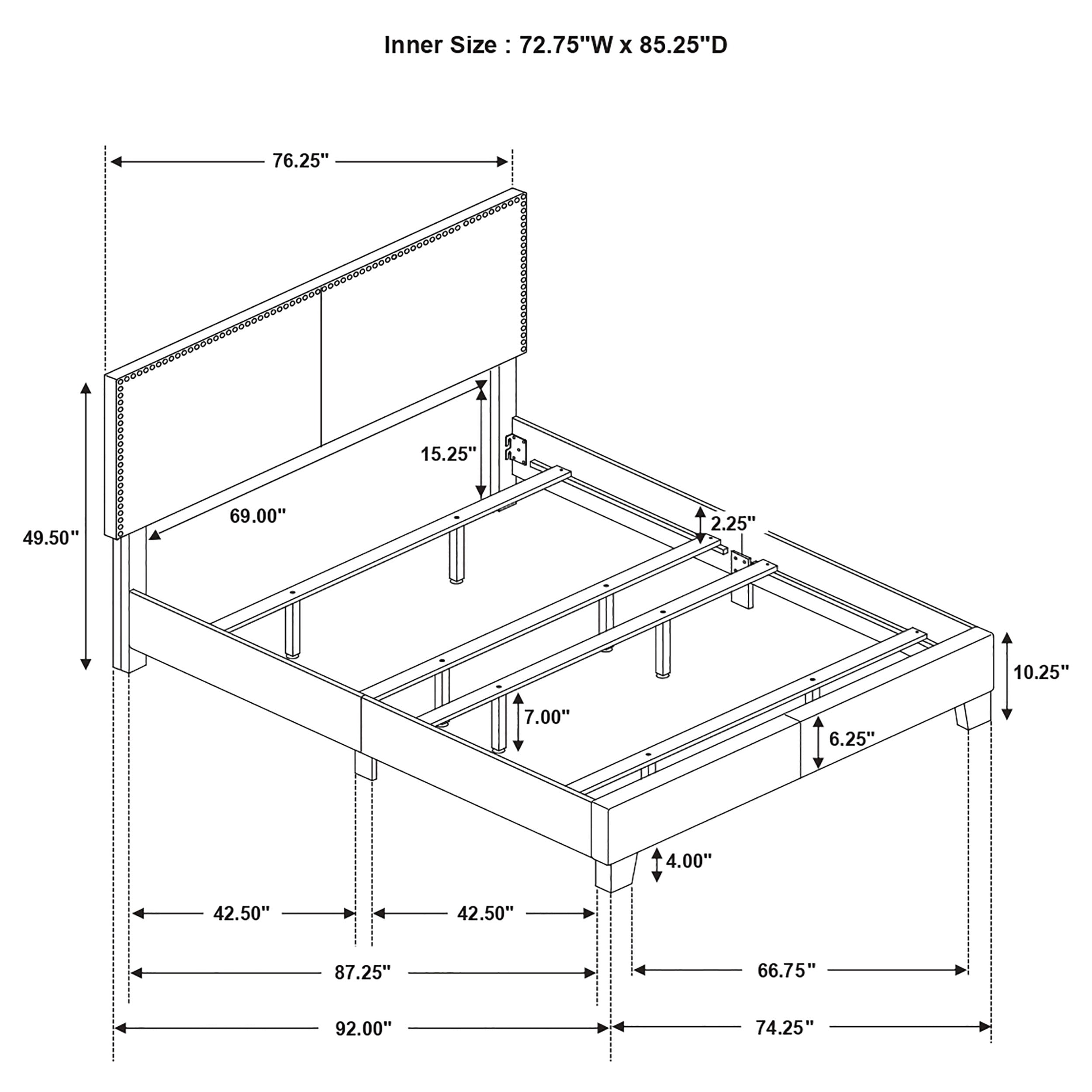 Boyd Upholstered Panel Bed